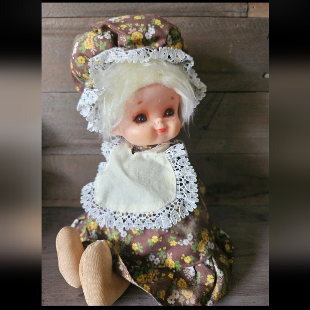 Vintage Liouse Music Box Doll